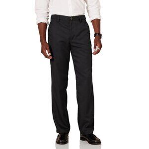*NEW* Men's Classic-Fit Expandable-Waist Flat-Front Dress Pant